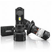 LED крушки H4 с лупи 80W 6000K 12-24V