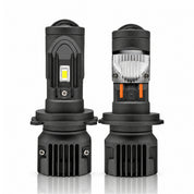 LED крушки H4 с лупи 80W 6000K 12-24V