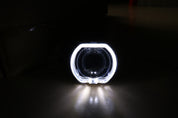 Капачки за LED лупи 2.5" BMW LED White — к-т 2бр.