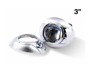 Капачки за LED лупи 3" с LED ринг — к-т 2бр.