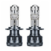 LED крушки PRO9 H7 с лупи 80W 6000K 10000lm 12-24V