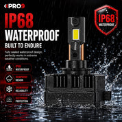 LED крушки PRO9 D1S 130W 6000K 12-24V