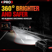 LED крушки PRO9 H4 65W 6000K 12000lm 12-24V