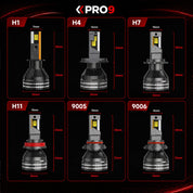 LED крушки PRO9 H1 130W 6000K 18000lm 12-24V