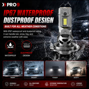 LED крушки PRO9 H4 30W 6000K mini 12V